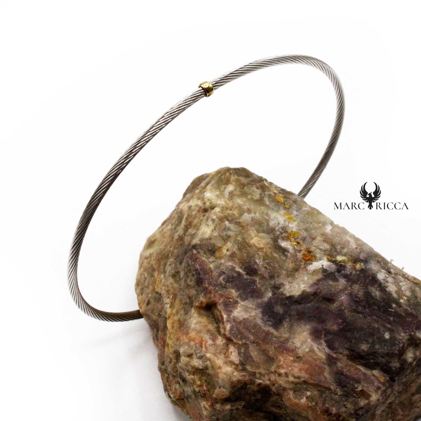 Bracelet Or boules 9 Carats & Acier