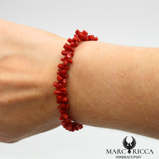 Bracelet en corail cupolino
