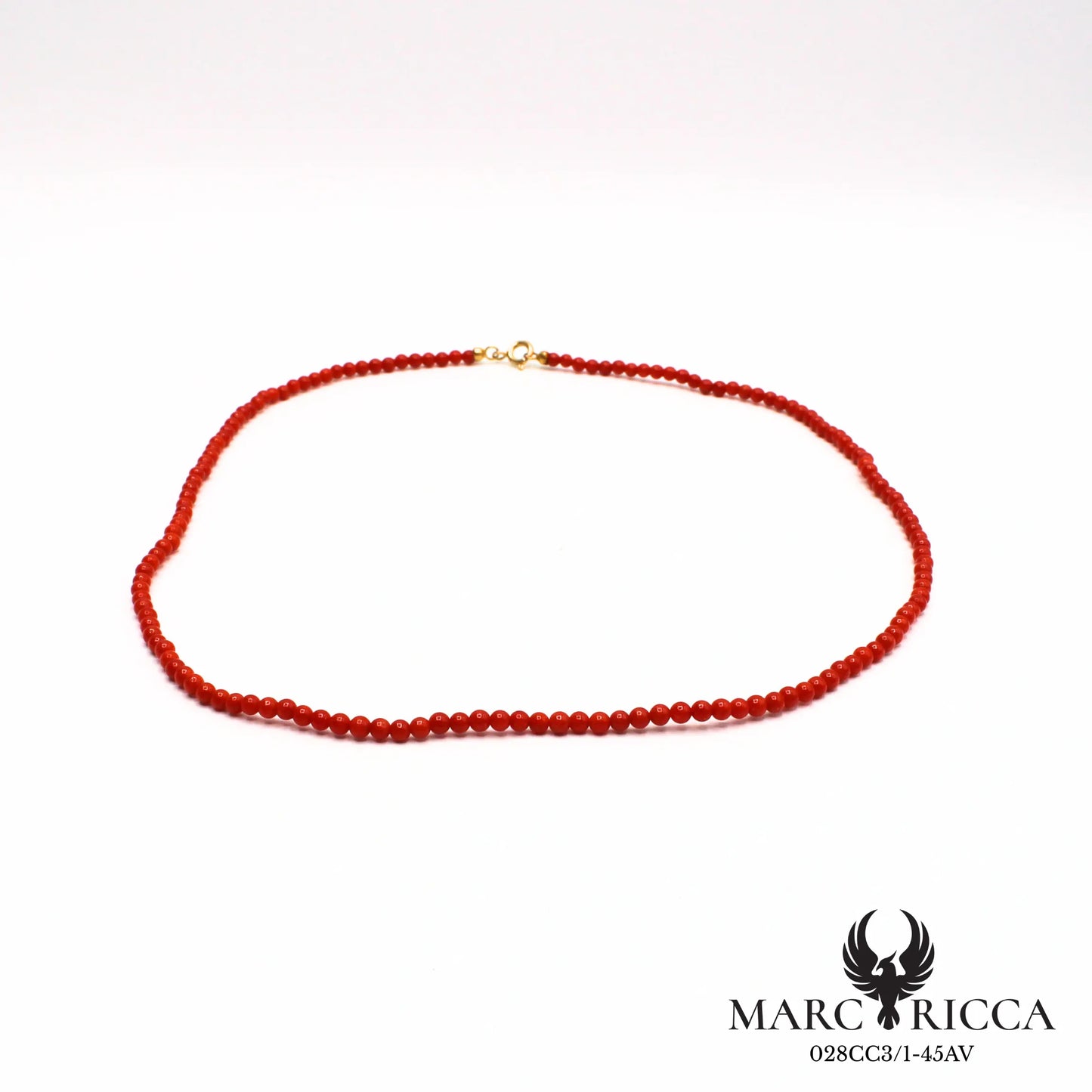 Collier en perles de corail en vermeil