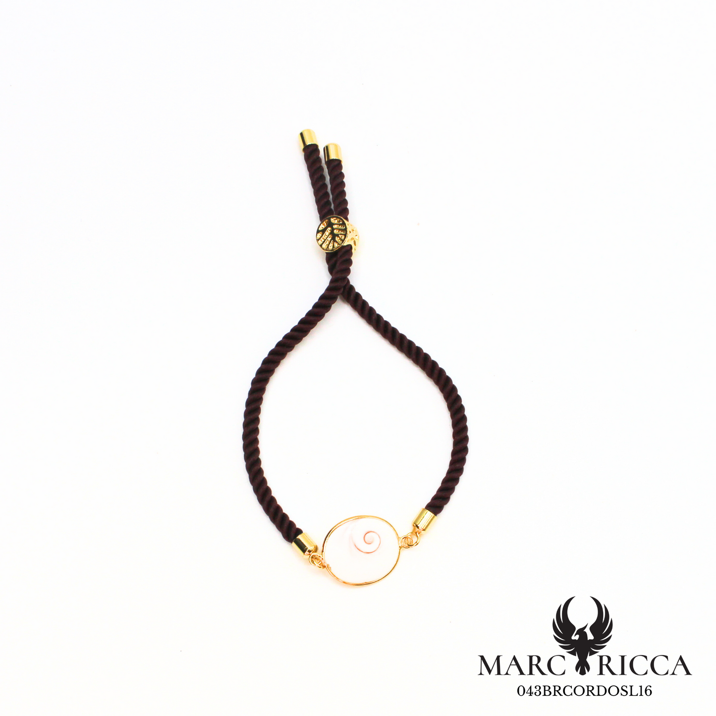 Bracelet Argent œil de Sainte-Lucie Rouge Vermeil