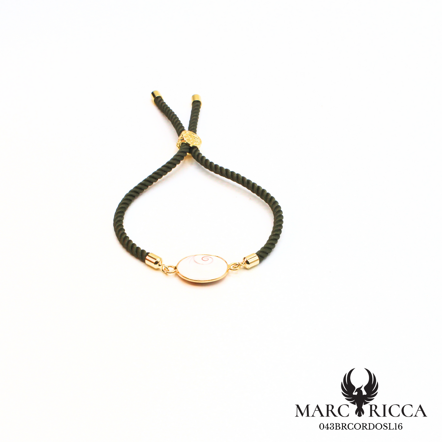 Bracelet Argent œil de Sainte-Lucie Rouge Vermeil