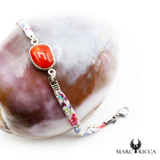 Bracelet Argent Liberty Corail