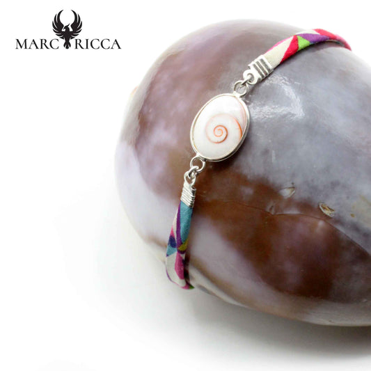 Bracelet Argent ou vermeil Liberty Œil de Sainte -Lucie