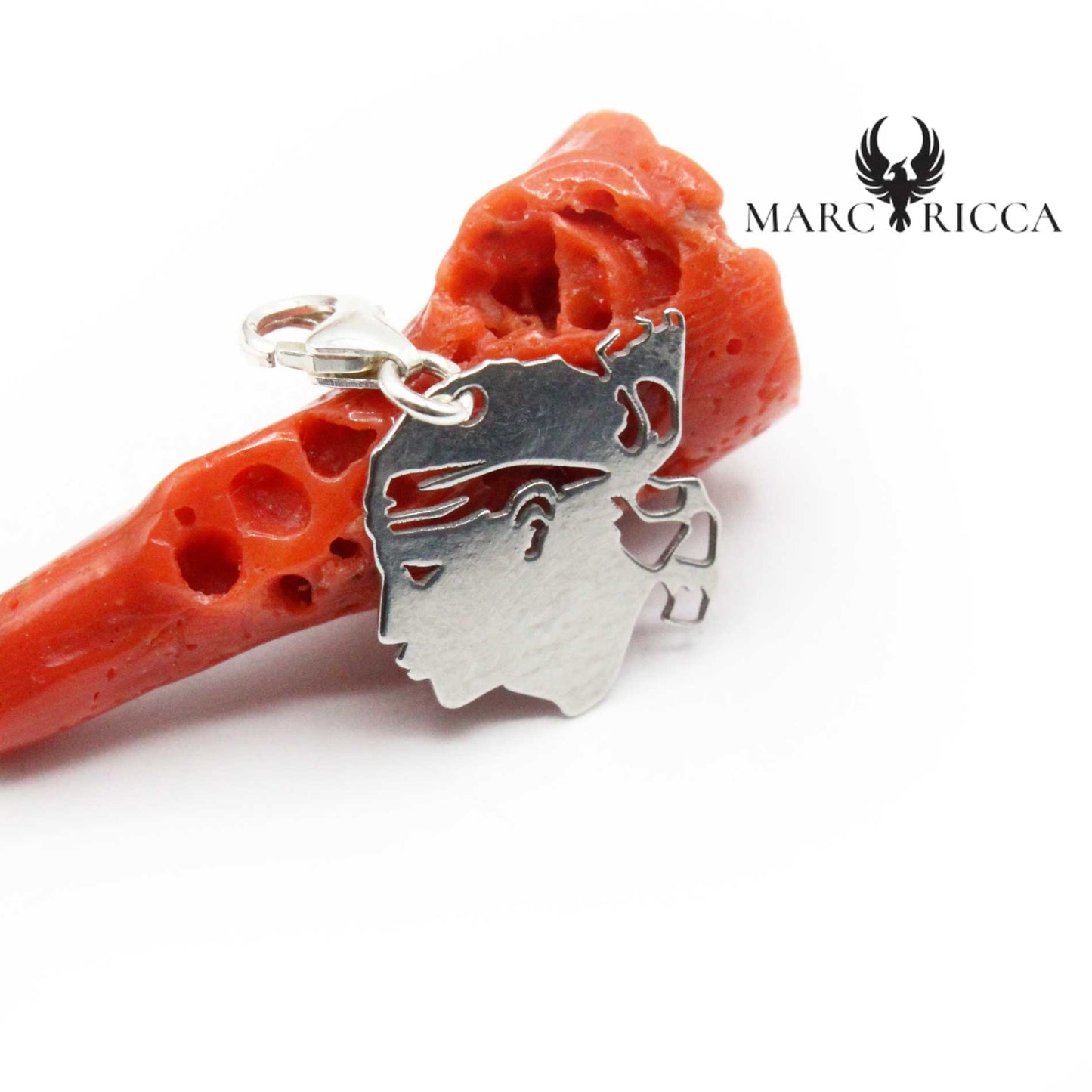 Charms Argent Tête de Maure