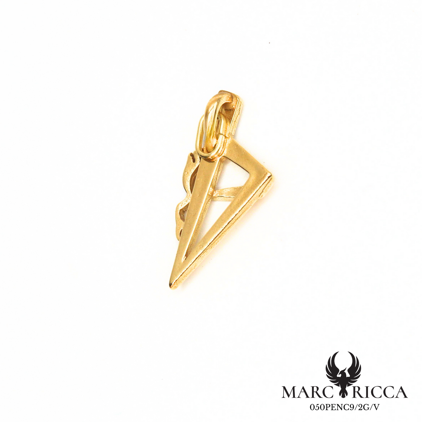 Pendentif corse Stylisé avec bandeau en argent ou vermeil