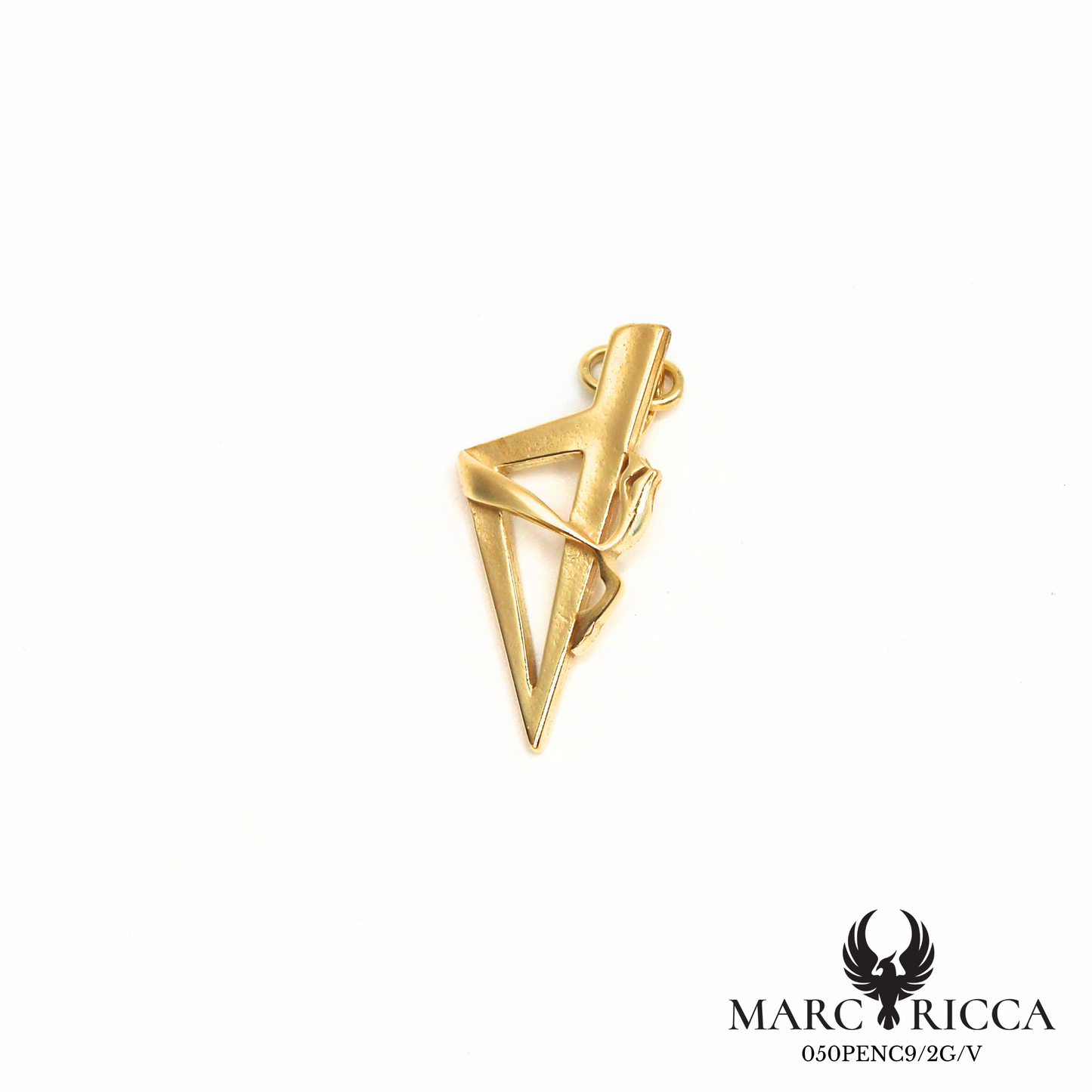 Pendentif corse Stylisé avec bandeau en argent ou vermeil
