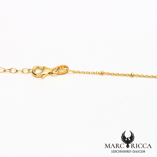 Chaine en argent 925 ou vermeil avec boules