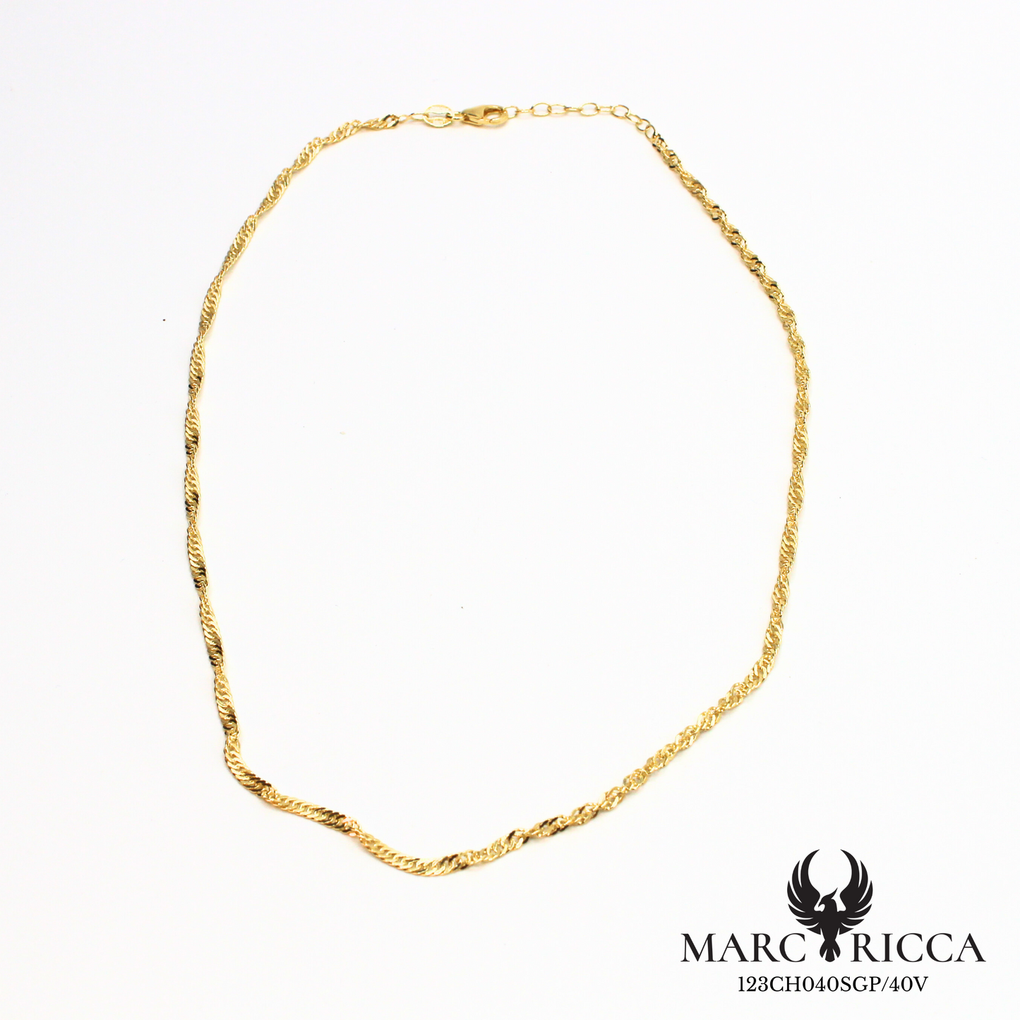Chaine en argent 925 ou vermeil maille Singapour