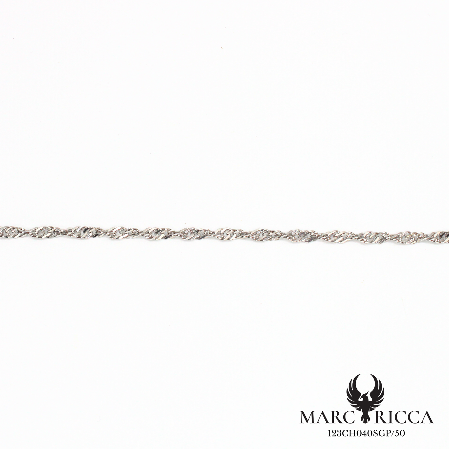 Chaine en argent 925 ou vermeil maille Singapour
