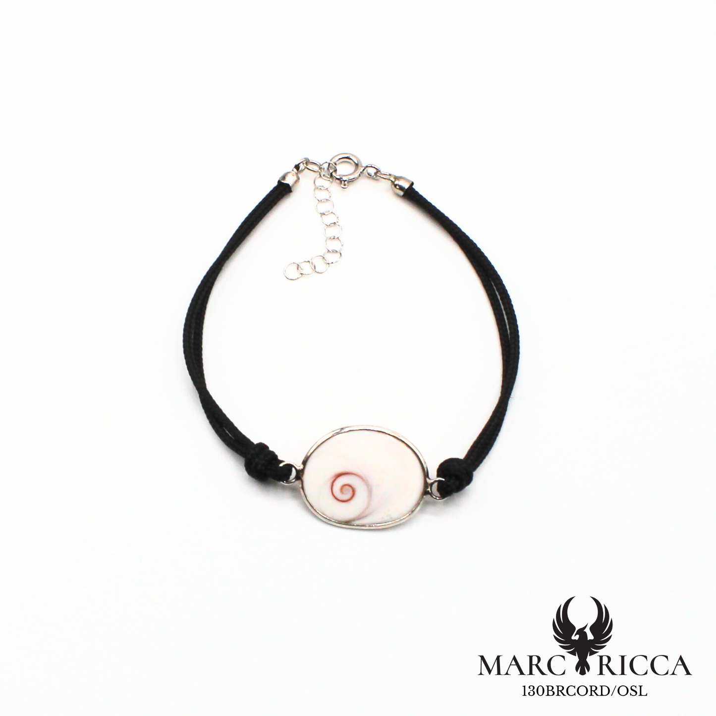 Bracelet Argent Cordon œil de St-Lucie