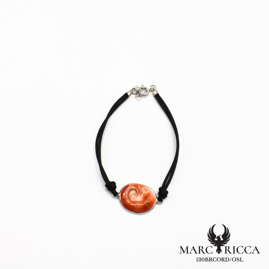 Bracelet Argent Cordon œil de St-Lucie