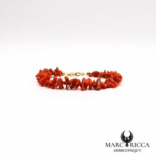 Bracelet corail cupolino
