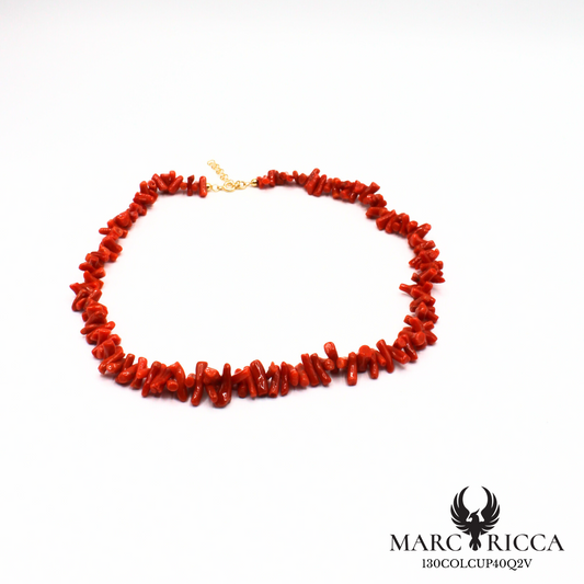 Collier en corail cupolino