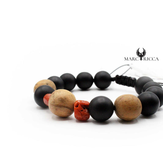 Bracelet Cordon Olivier & Corail