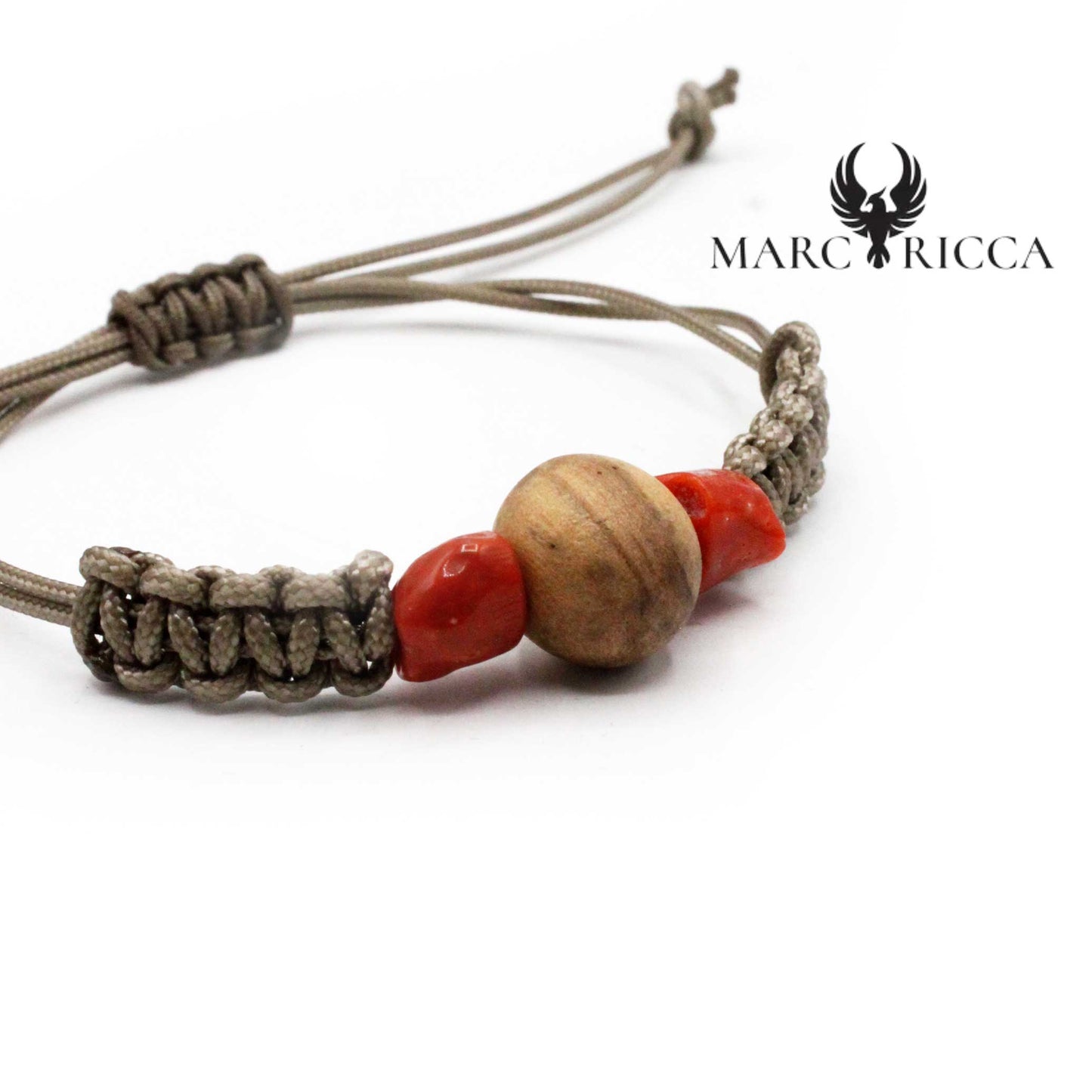 Bracelet Cordon Olivier & Corail