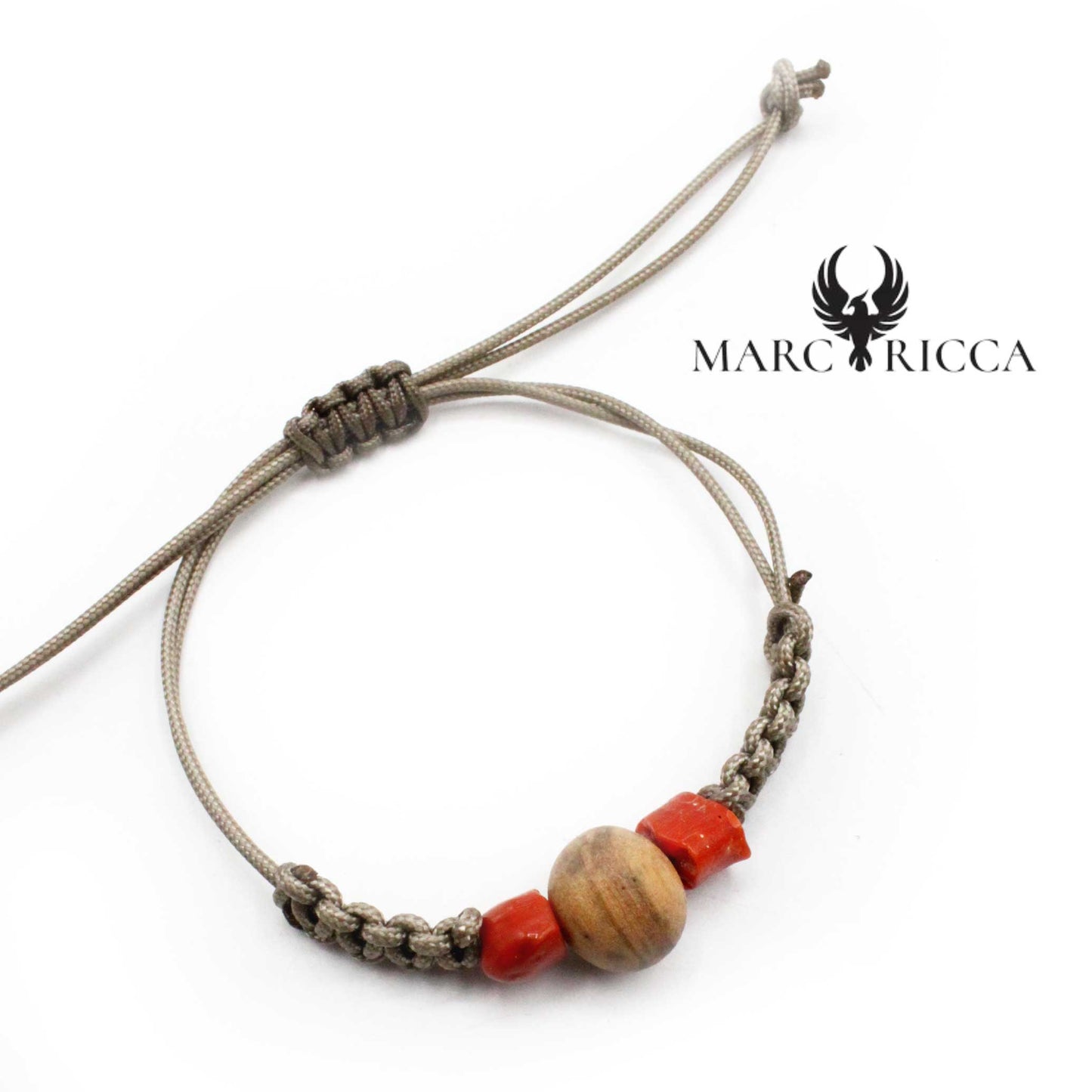 Bracelet Cordon Olivier & Corail