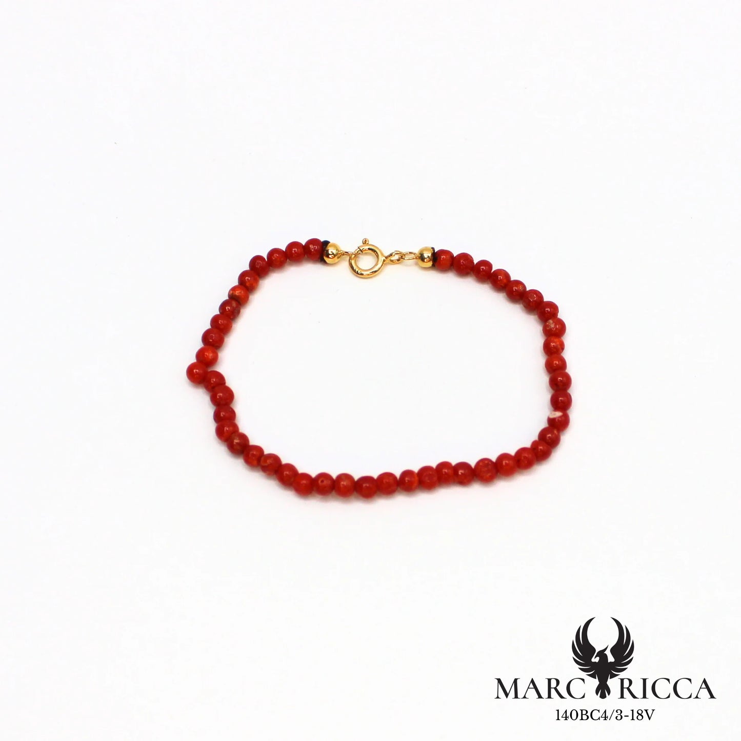 Bracelet perles corail 3 mm
