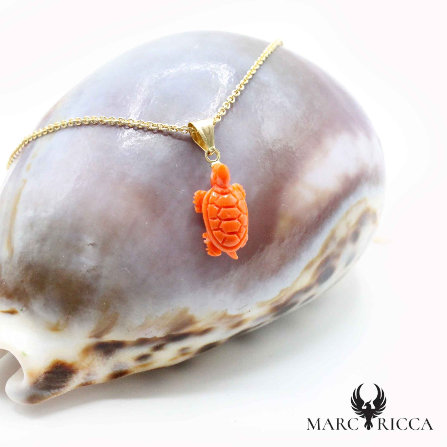 Pendentif Or Tortue