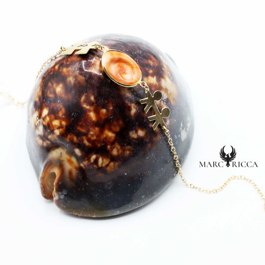 Bracelet Or Œil de St-Lucie