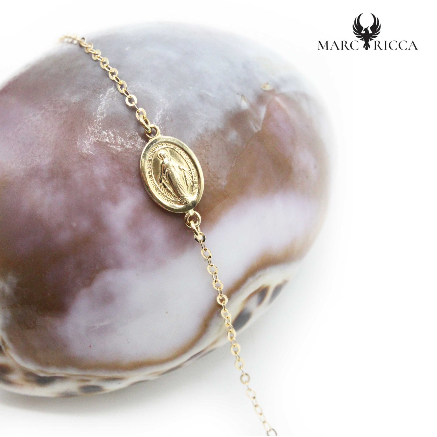 Bracelet Or Chainette & Madone