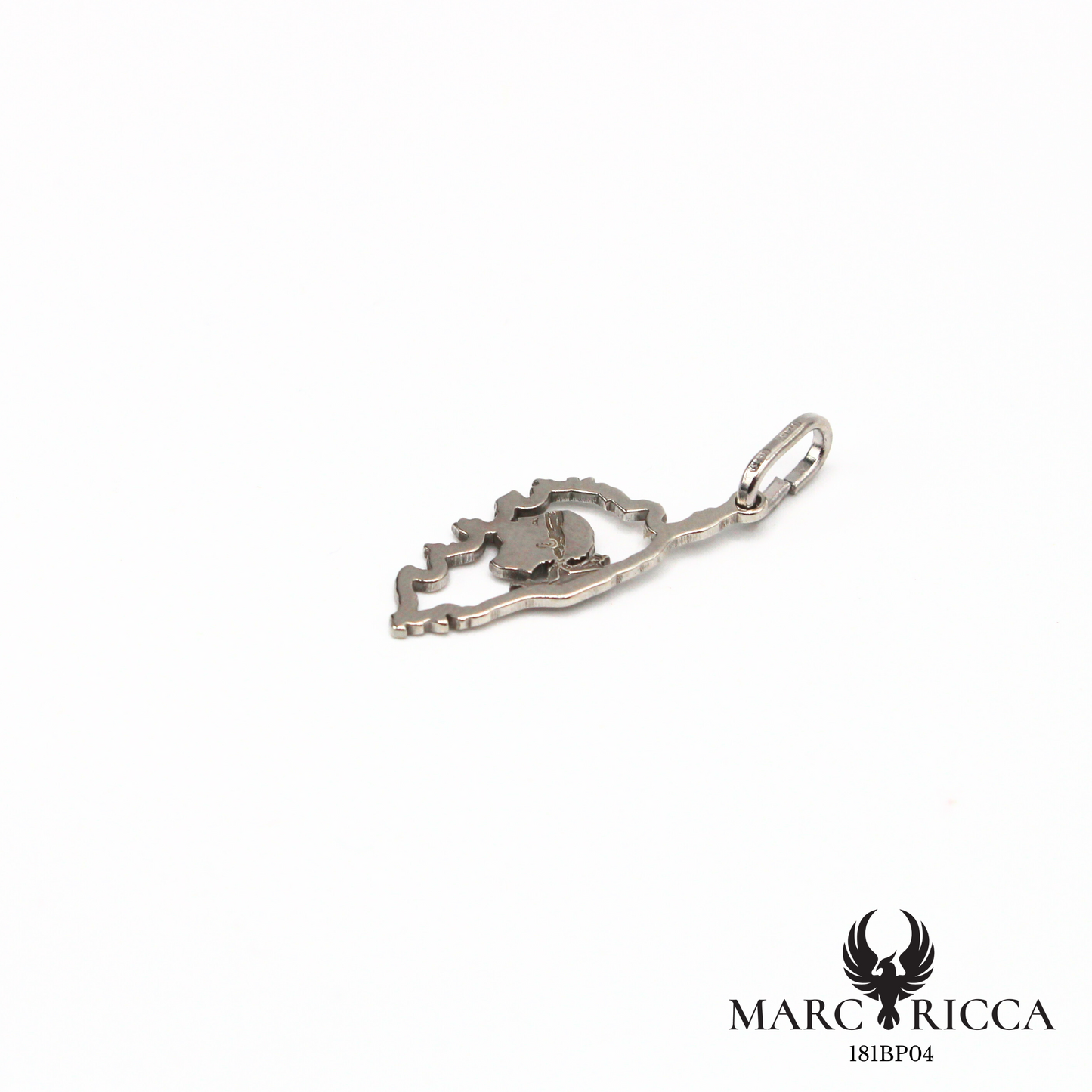 Pendentif Argent Corse & Tête de Maure