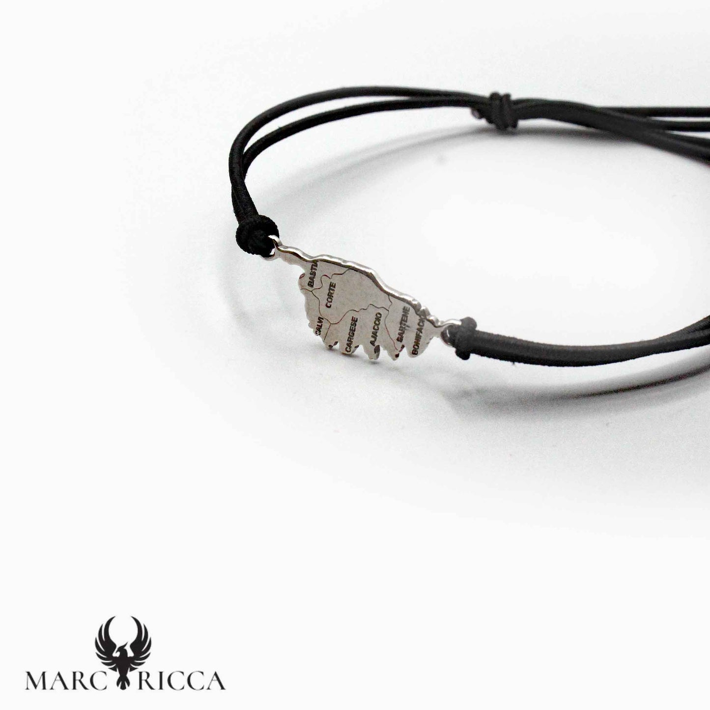 Bracelet Argent Cordon Corse