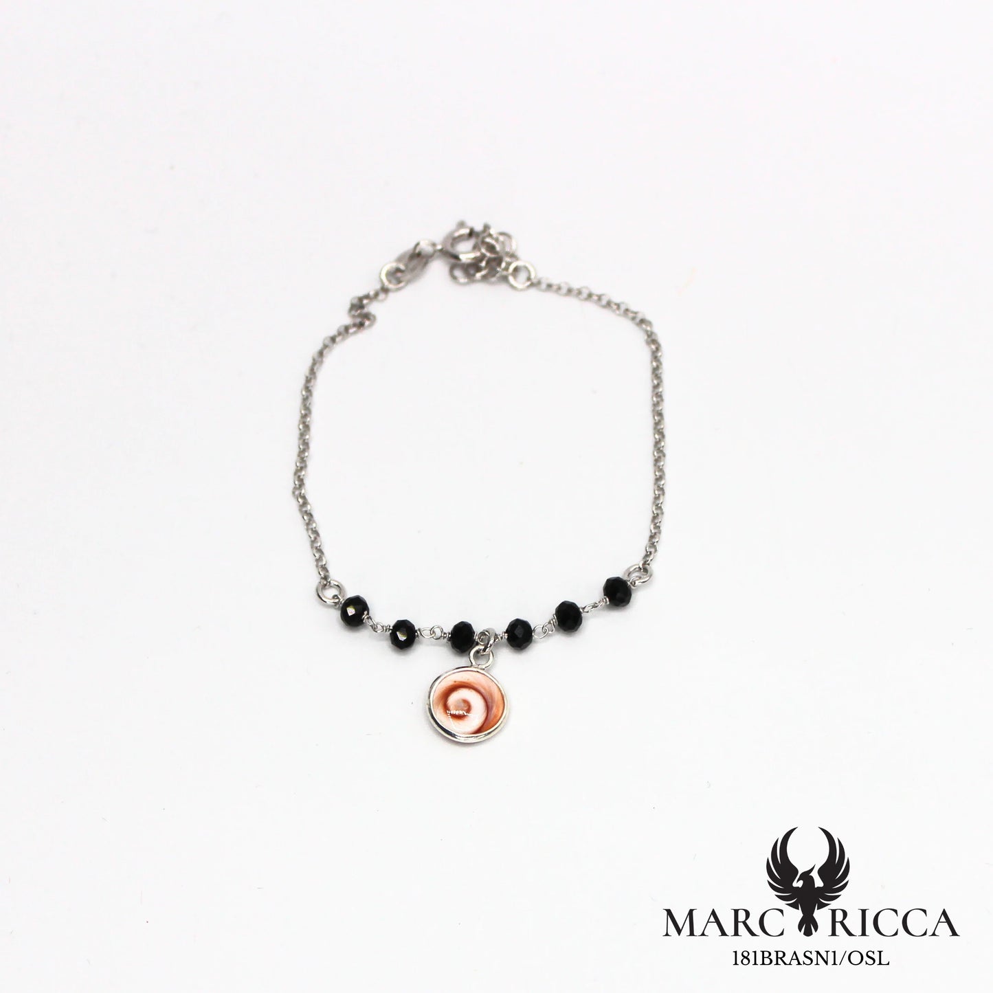 Bracelet œil de Sainte Lucie et cristal