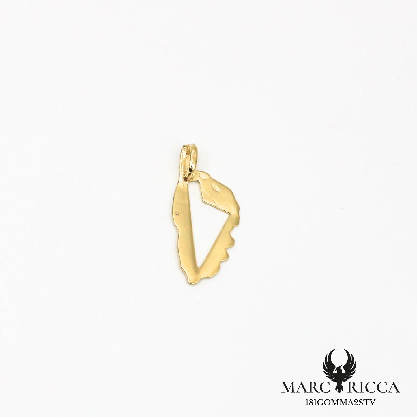 Pendentif corse en vermeil