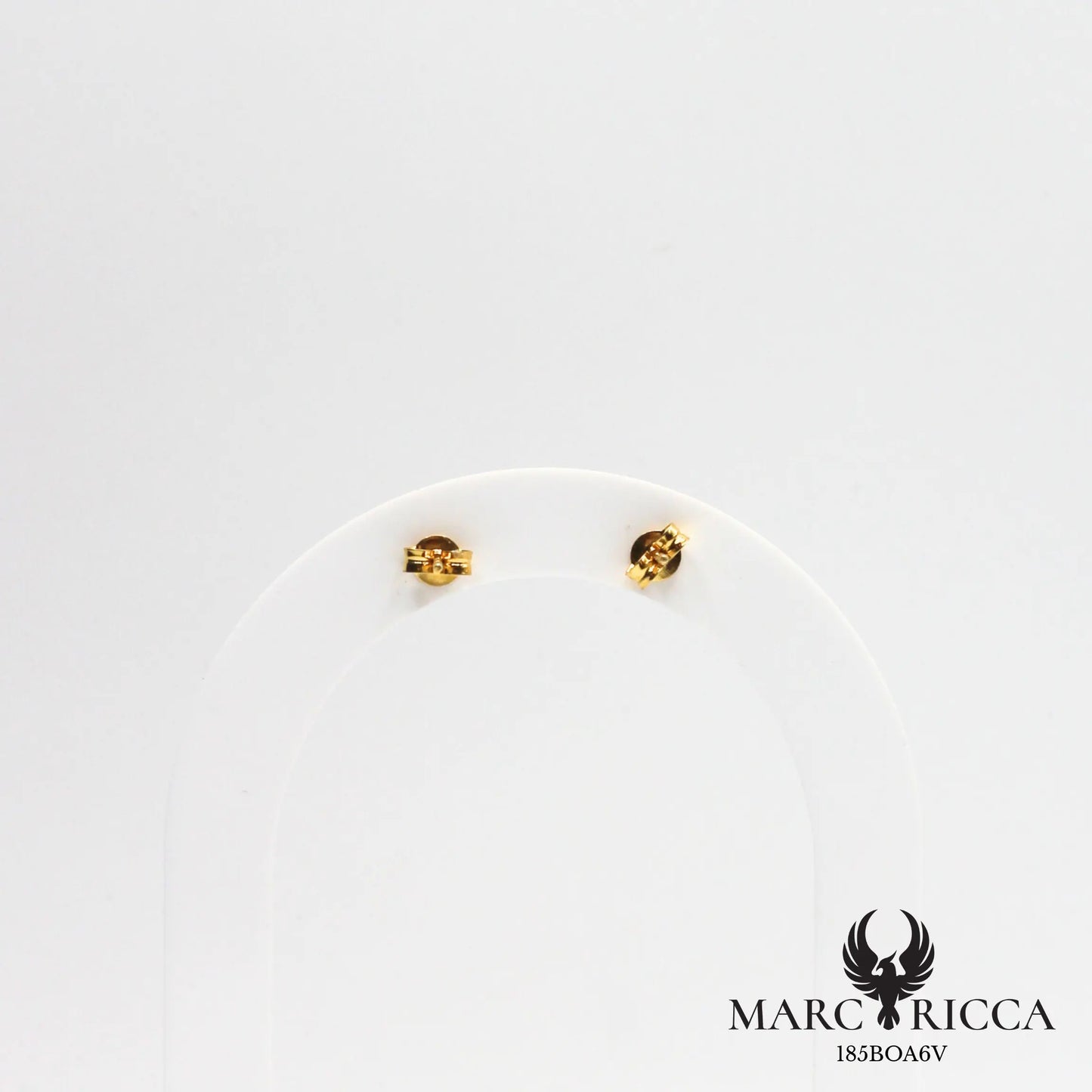 Boucles d'oreilles clous perles de corail