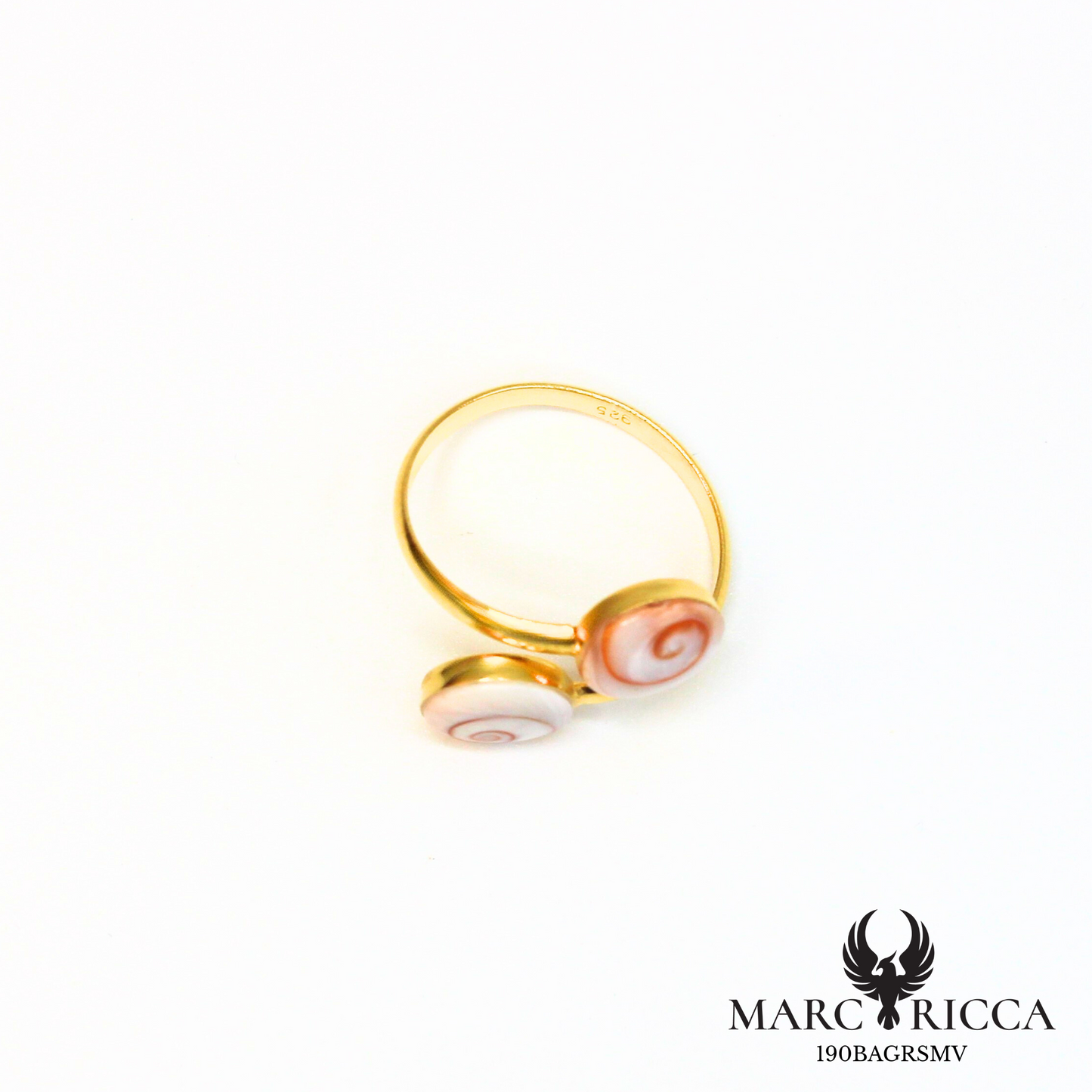 Bague Œil de Sainte Lucie en vermeil