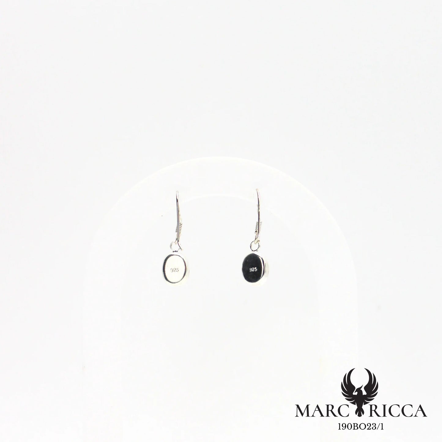 Boucles d'oreilles œil de Sainte Lucie ovales