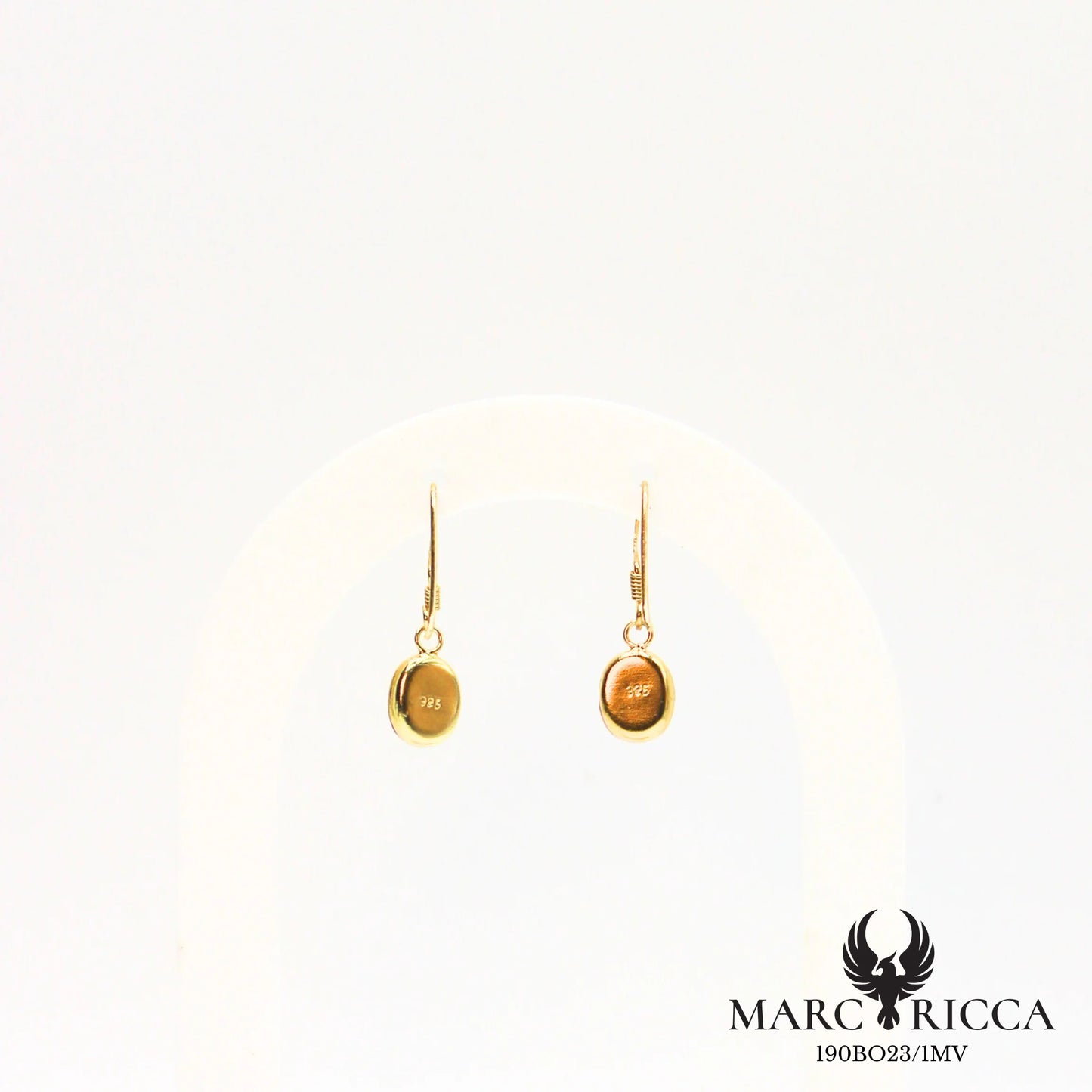 Boucles d'oreilles œil de Sainte Lucie ovales