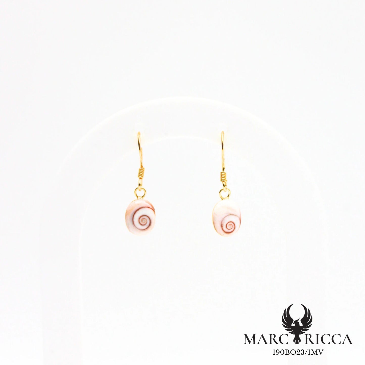 Boucles d'oreilles œil de Sainte Lucie ovales