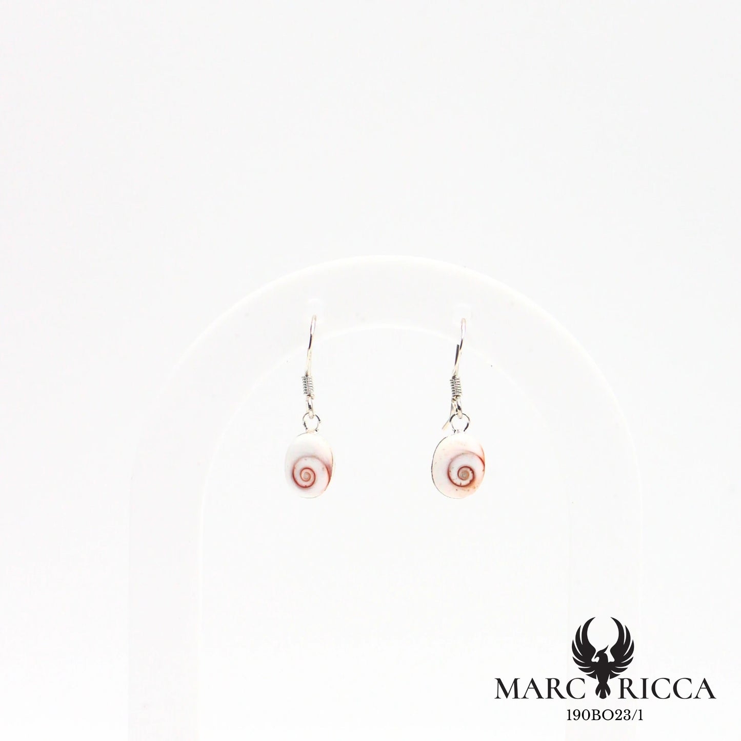 Boucles d'oreilles œil de Sainte Lucie ovales