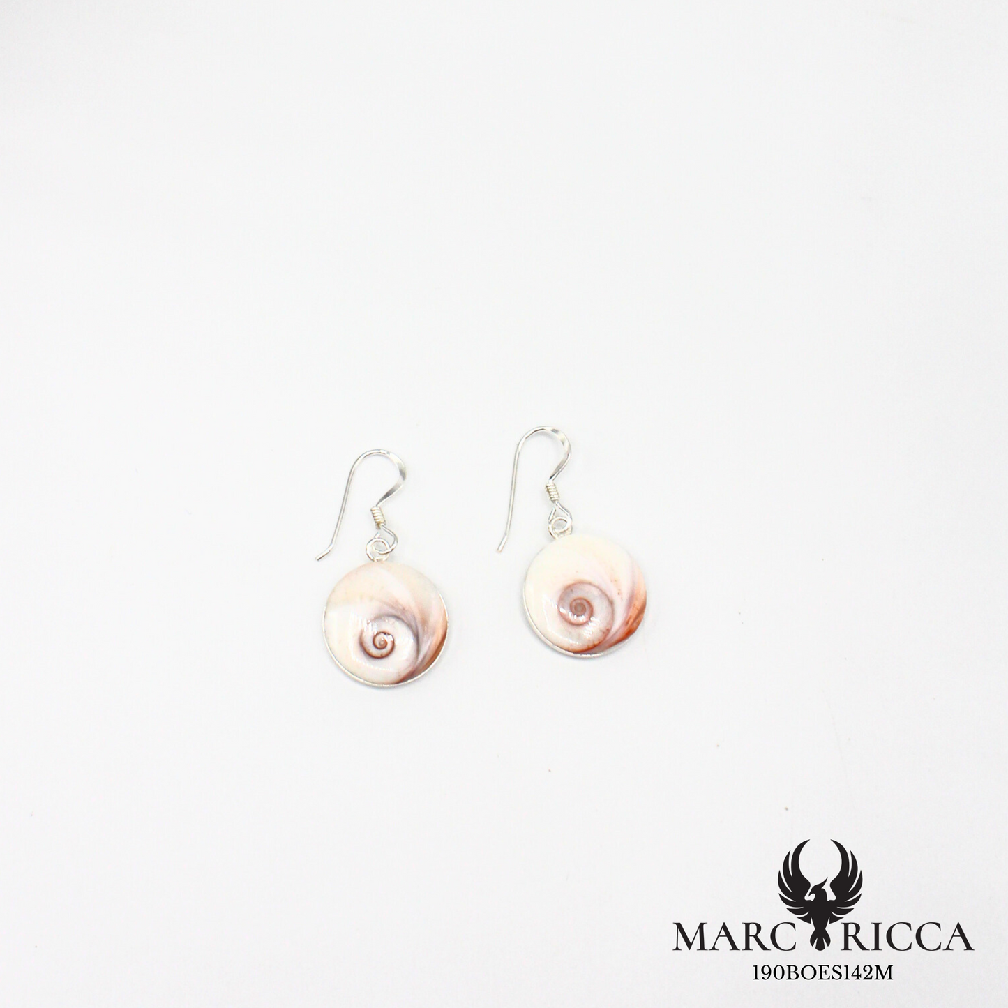 Boucles d'oreilles pendantes œil de Sainte Lucie