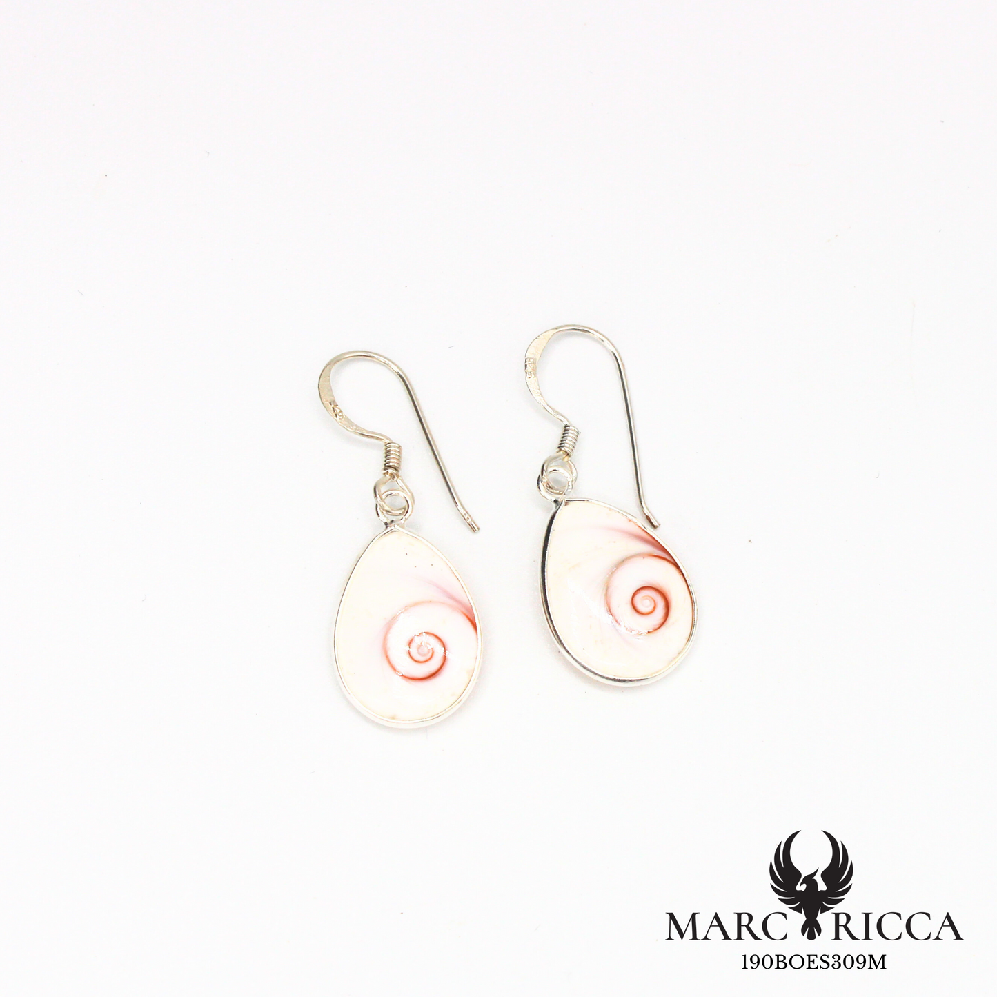 Boucles d'oreilles pendantes gouttes œil de Sainte Lucie