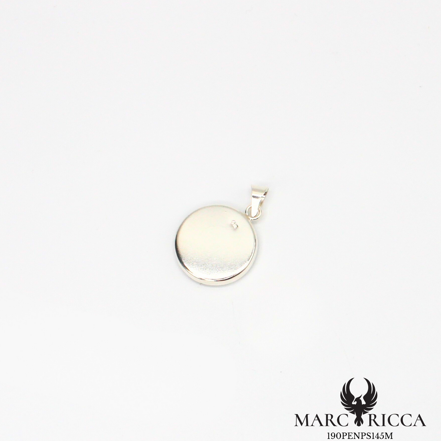 Pendentif oeil de Sainte Lucie et zirconium en argent ou vermeil