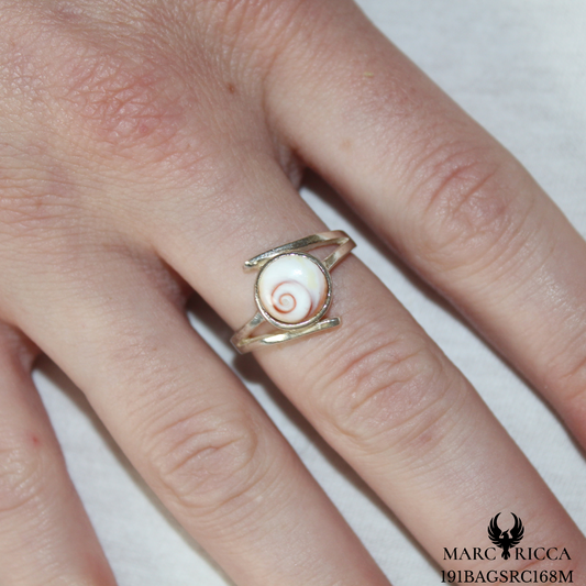 Bague Argent Œil Sainte Lucie