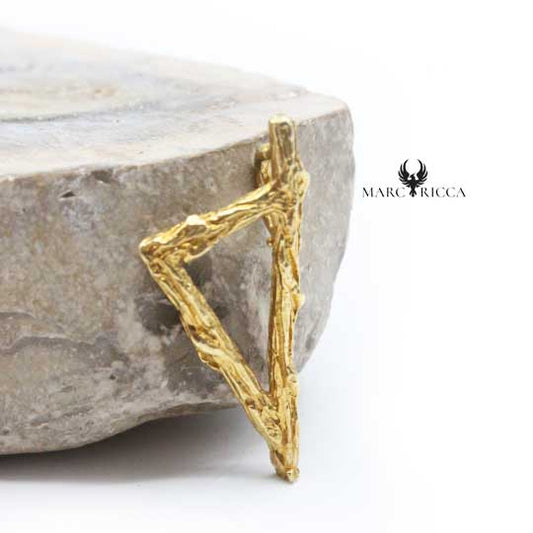 Pendentif Argent Corse Stylisée