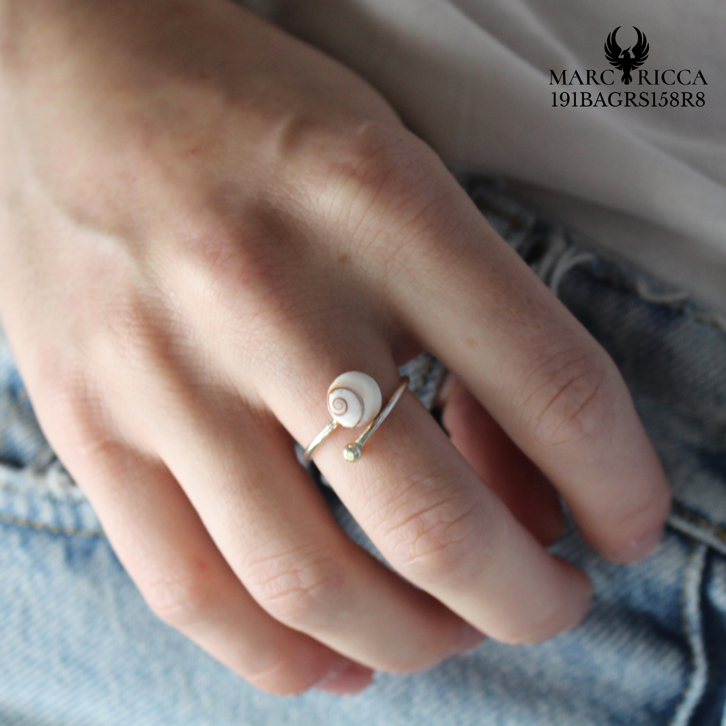 Bague Argent Œil Sainte Lucie