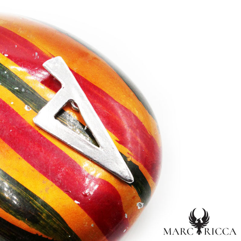 Pendentif Argent Corse Stylisée