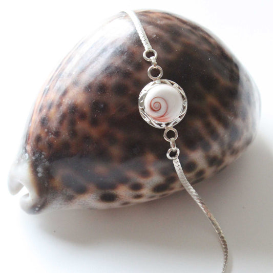 Bracelet Vermeil ou Argent œil de St-Lucie Frise