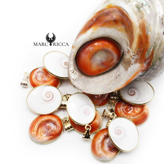 Pendentif Or Œil de St-Lucie Contouré