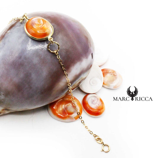 Bracelet Or Œil de St-Lucie Cercles