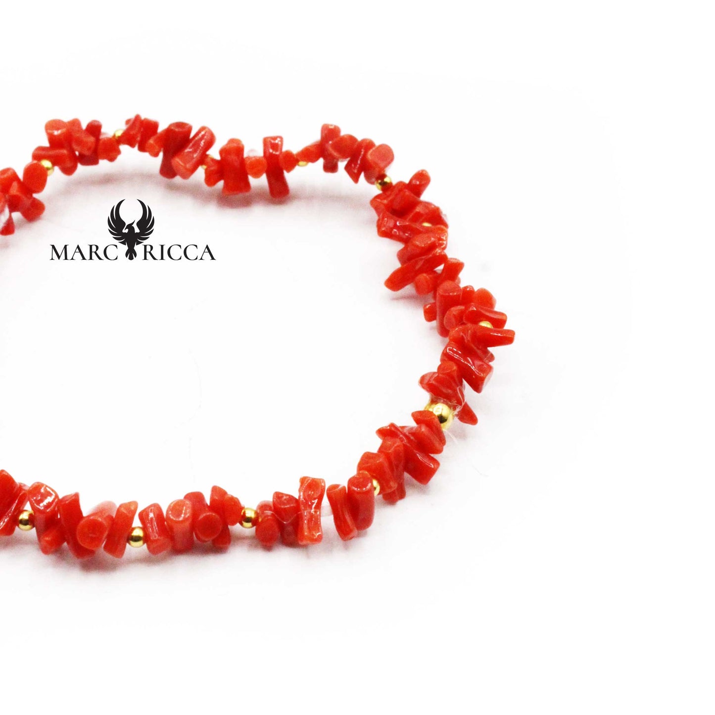 Bracelet Argent Elastique Cuppolino Corail