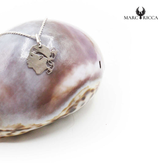 Pendentif Argent Tête de Maure