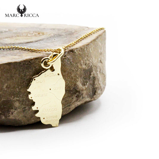 Pendentif Argent Corse & Villes