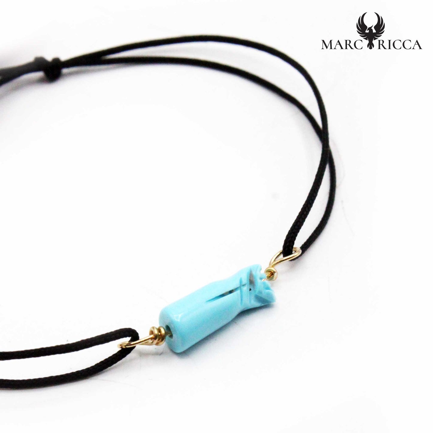 Bracelet Argent Cordon Main en Corail Vermeil