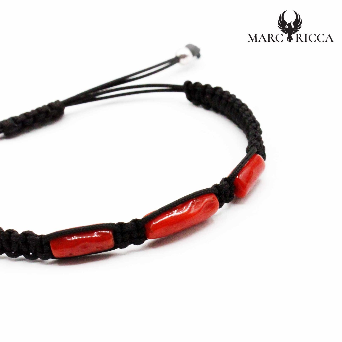 Bracelet Cordon Corail 3 Tubes