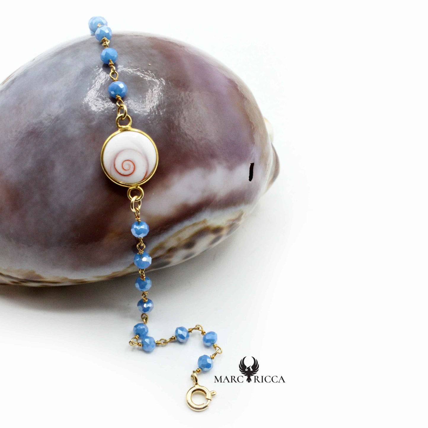 Bracelet Argent Gigi œil de St-Lucie Rond Vermeil